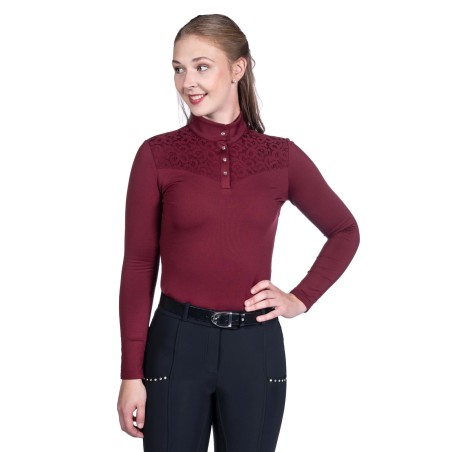 Shirt fonctionnel -Berry Lace- HKM