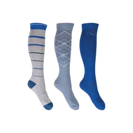 Chaussettes Byron HKM - lot de 3